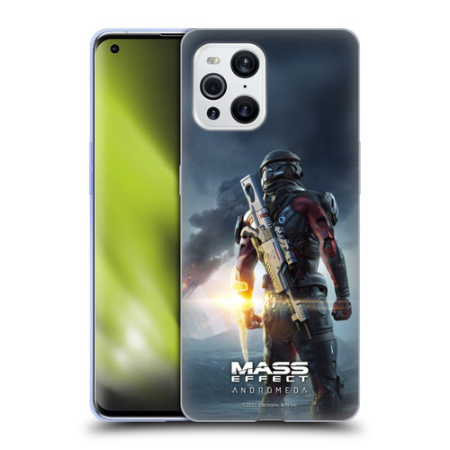 EA Bioware Mass Effect Andromeda Graphics Key Art Super Deluxe 2017 Soft Gel Case for OPPO Find X3 / Pro