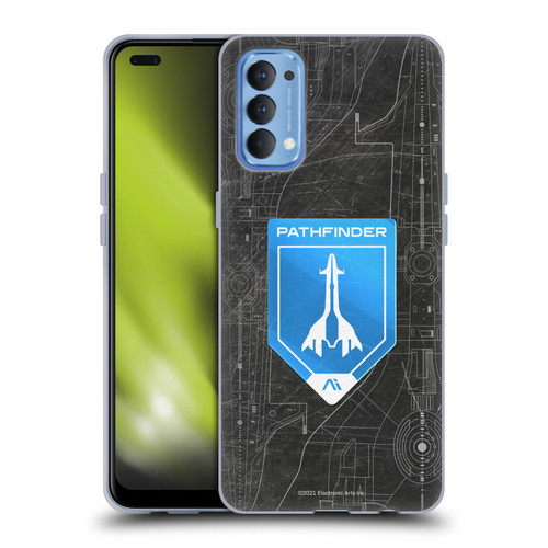 EA Bioware Mass Effect Andromeda Graphics Pathfinder Badge Soft Gel Case for OPPO Reno 4 5G