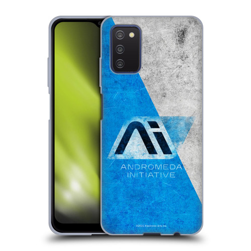 EA Bioware Mass Effect Andromeda Graphics Initiative Distressed Soft Gel Case for Samsung Galaxy A03s (2021)