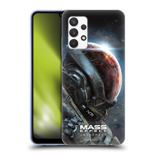 EA Bioware Mass Effect Andromeda Graphics Key Art 2017 Soft Gel Case for Samsung Galaxy A32 (2021)