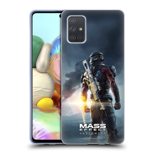 EA Bioware Mass Effect Andromeda Graphics Key Art Super Deluxe 2017 Soft Gel Case for Samsung Galaxy A71 (2019)