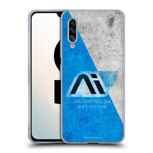 EA Bioware Mass Effect Andromeda Graphics Initiative Distressed Soft Gel Case for Samsung Galaxy A90 5G (2019)