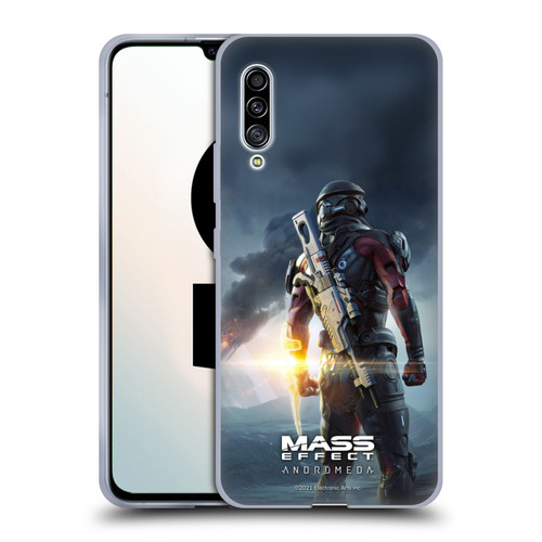 EA Bioware Mass Effect Andromeda Graphics Key Art Super Deluxe 2017 Soft Gel Case for Samsung Galaxy A90 5G (2019)