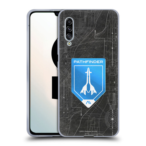 EA Bioware Mass Effect Andromeda Graphics Pathfinder Badge Soft Gel Case for Samsung Galaxy A90 5G (2019)