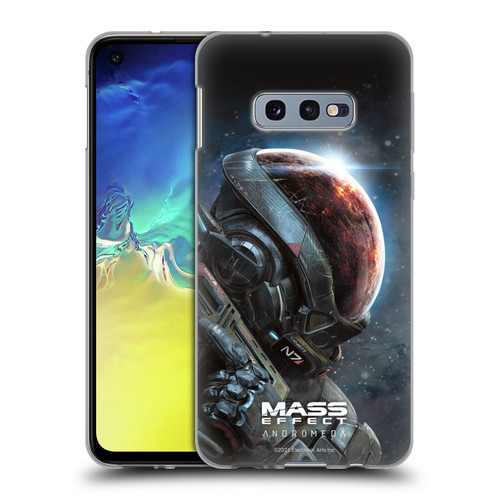 EA Bioware Mass Effect Andromeda Graphics Key Art 2017 Soft Gel Case for Samsung Galaxy S10e
