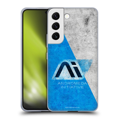 EA Bioware Mass Effect Andromeda Graphics Initiative Distressed Soft Gel Case for Samsung Galaxy S22 5G