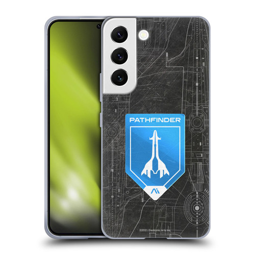 EA Bioware Mass Effect Andromeda Graphics Pathfinder Badge Soft Gel Case for Samsung Galaxy S22 5G