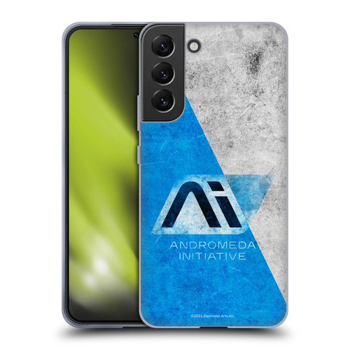 EA Bioware Mass Effect Andromeda Graphics Initiative Distressed Soft Gel Case for Samsung Galaxy S22+ 5G