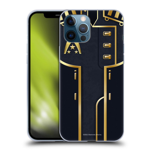 EA Bioware Mass Effect Armor Collection Officer Soft Gel Case for Apple iPhone 12 Pro Max