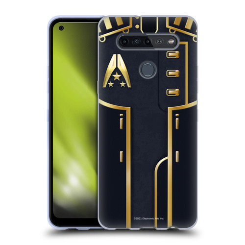 EA Bioware Mass Effect Armor Collection Officer Soft Gel Case for LG K51S