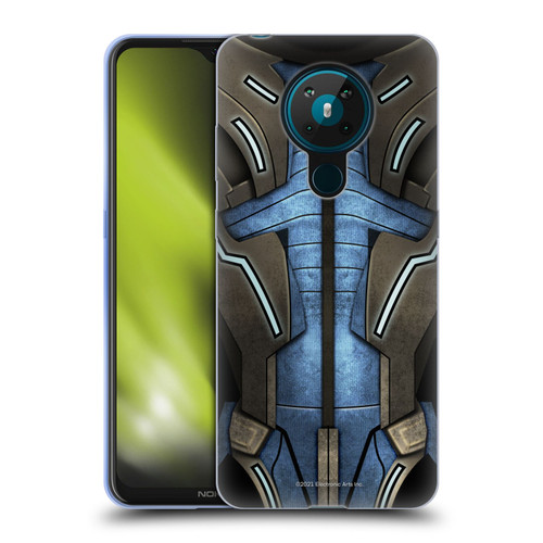 EA Bioware Mass Effect Armor Collection Garrus Vakarian Soft Gel Case for Nokia 5.3