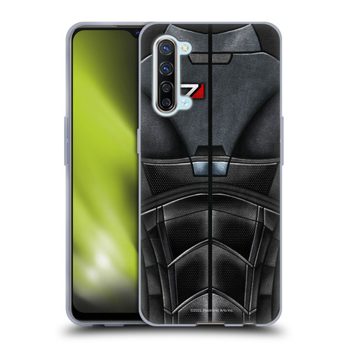 EA Bioware Mass Effect Armor Collection N7 Soft Gel Case for OPPO Find X2 Lite 5G