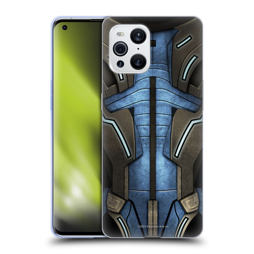 EA Bioware Mass Effect Armor Collection Garrus Vakarian Soft Gel Case for OPPO Find X3 / Pro