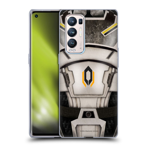 EA Bioware Mass Effect Armor Collection Cerberus Soft Gel Case for OPPO Find X3 Neo / Reno5 Pro+ 5G