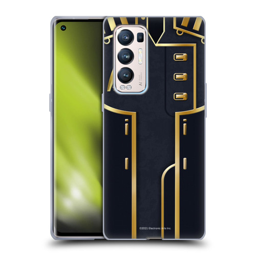 EA Bioware Mass Effect Armor Collection Officer Soft Gel Case for OPPO Find X3 Neo / Reno5 Pro+ 5G