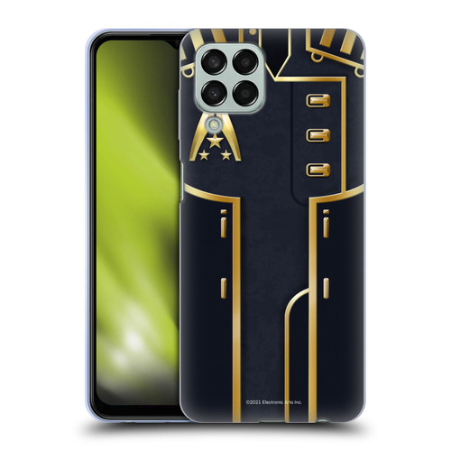 EA Bioware Mass Effect Armor Collection Officer Soft Gel Case for Samsung Galaxy M33 (2022)