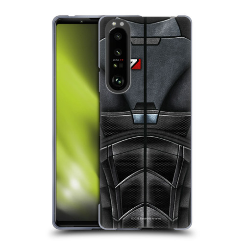EA Bioware Mass Effect Armor Collection N7 Soft Gel Case for Sony Xperia 1 III