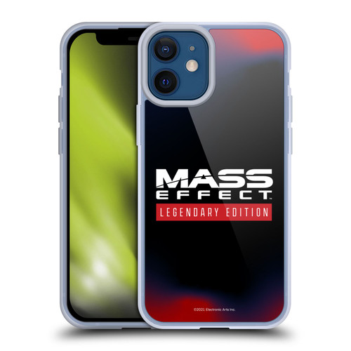 EA Bioware Mass Effect Legendary Graphics Logo Soft Gel Case for Apple iPhone 12 Mini