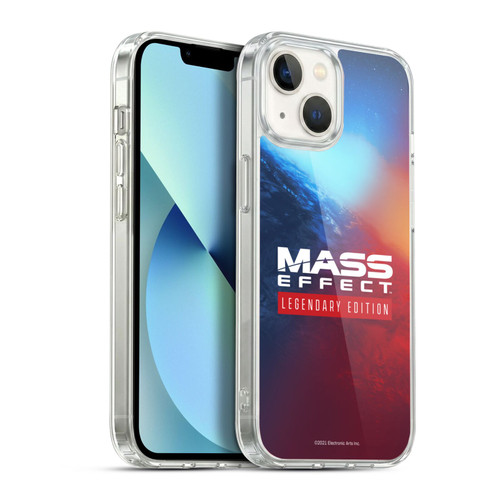 EA Bioware Mass Effect Legendary Graphics Logo Key Art Soft Gel Case for Apple iPhone 13