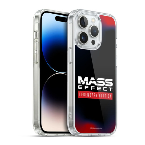 EA Bioware Mass Effect Legendary Graphics Logo Soft Gel Case for Apple iPhone 13 Pro