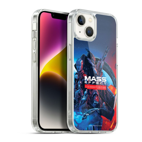 EA Bioware Mass Effect Legendary Graphics Key Art Soft Gel Case for Apple iPhone 14 Plus