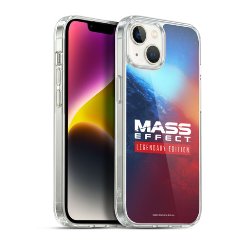 EA Bioware Mass Effect Legendary Graphics Logo Key Art Soft Gel Case for Apple iPhone 14 Plus