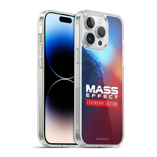 EA Bioware Mass Effect Legendary Graphics Logo Key Art Soft Gel Case for Apple iPhone 14 Pro Max