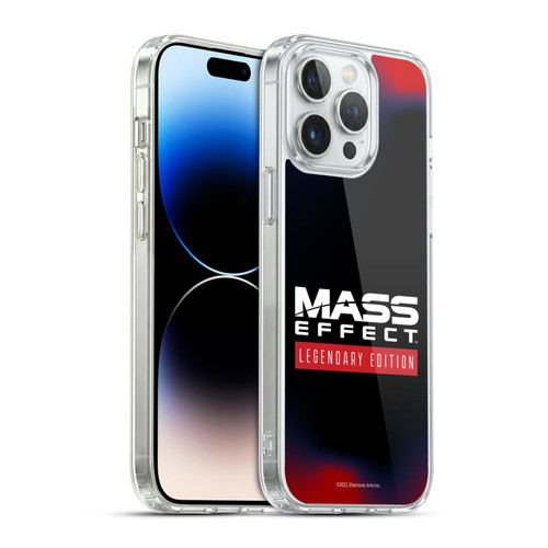 EA Bioware Mass Effect Legendary Graphics Logo Soft Gel Case for Apple iPhone 14 Pro Max