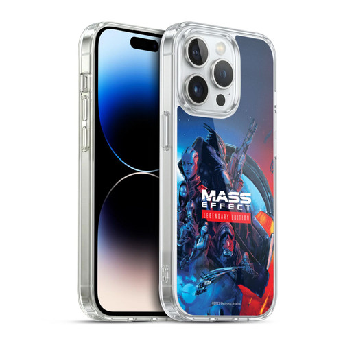 EA Bioware Mass Effect Legendary Graphics Key Art Soft Gel Case for Apple iPhone 14 Pro