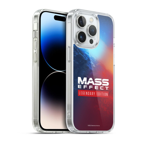 EA Bioware Mass Effect Legendary Graphics Logo Key Art Soft Gel Case for Apple iPhone 14 Pro