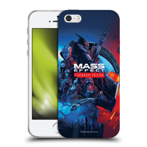 EA Bioware Mass Effect Legendary Graphics Key Art Soft Gel Case for Apple iPhone 5 / 5s / iPhone SE 2016