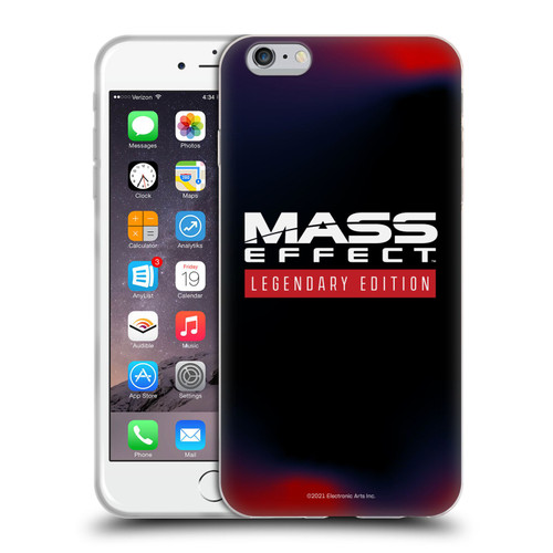 EA Bioware Mass Effect Legendary Graphics Logo Soft Gel Case for Apple iPhone 6 Plus / iPhone 6s Plus