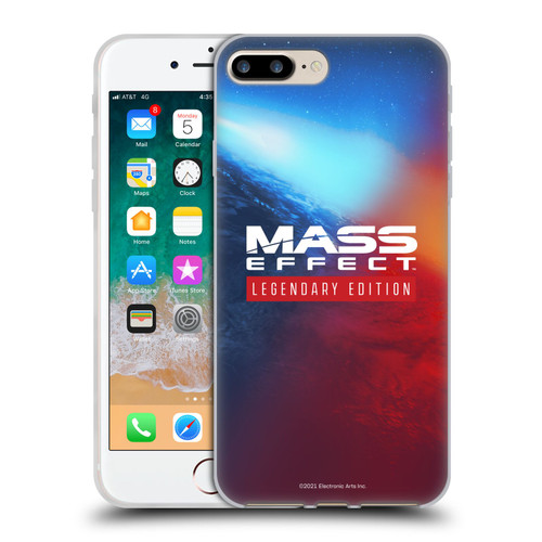 EA Bioware Mass Effect Legendary Graphics Logo Key Art Soft Gel Case for Apple iPhone 7 Plus / iPhone 8 Plus