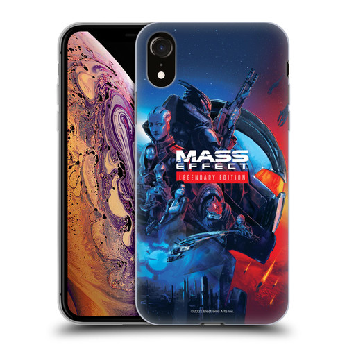 EA Bioware Mass Effect Legendary Graphics Key Art Soft Gel Case for Apple iPhone XR