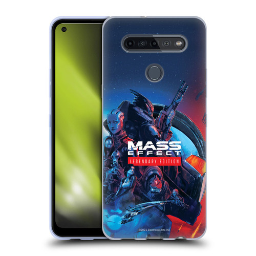 EA Bioware Mass Effect Legendary Graphics Key Art Soft Gel Case for LG K51S