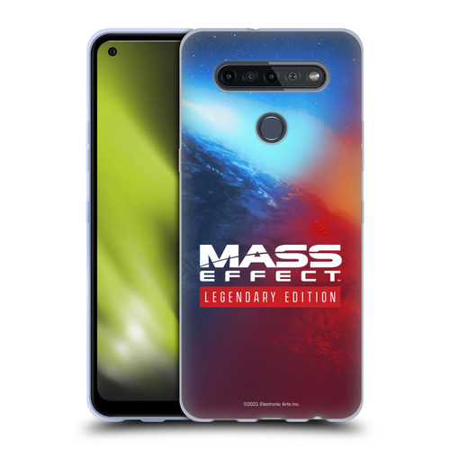 EA Bioware Mass Effect Legendary Graphics Logo Key Art Soft Gel Case for LG K51S