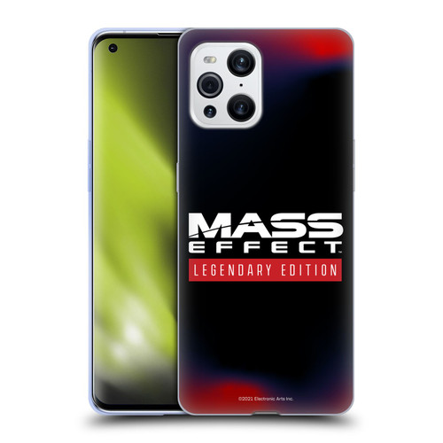 EA Bioware Mass Effect Legendary Graphics Logo Soft Gel Case for OPPO Find X3 / Pro