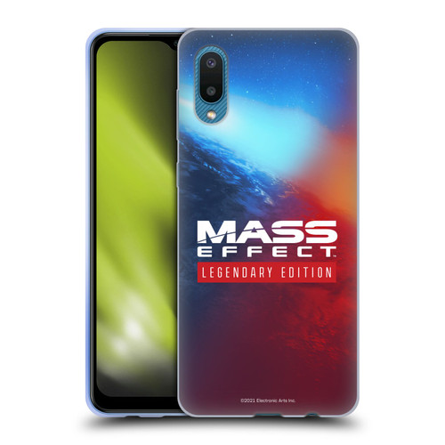 EA Bioware Mass Effect Legendary Graphics Logo Key Art Soft Gel Case for Samsung Galaxy A02/M02 (2021)