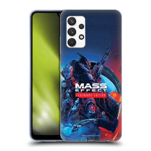 EA Bioware Mass Effect Legendary Graphics Key Art Soft Gel Case for Samsung Galaxy A32 (2021)