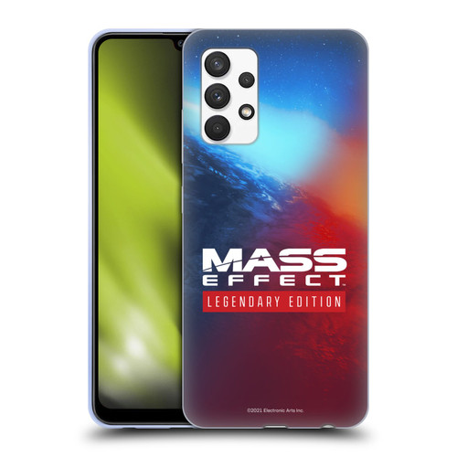 EA Bioware Mass Effect Legendary Graphics Logo Key Art Soft Gel Case for Samsung Galaxy A32 (2021)