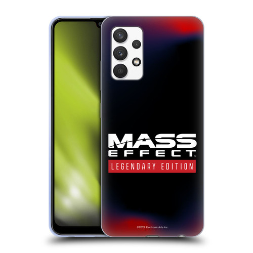 EA Bioware Mass Effect Legendary Graphics Logo Soft Gel Case for Samsung Galaxy A32 (2021)