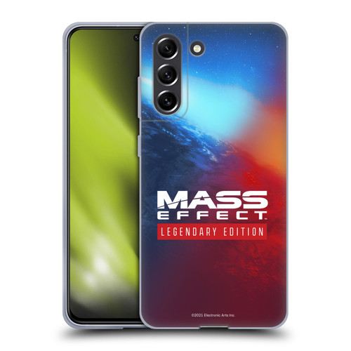 EA Bioware Mass Effect Legendary Graphics Logo Key Art Soft Gel Case for Samsung Galaxy S21 FE 5G