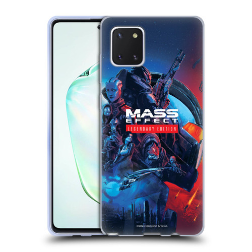 EA Bioware Mass Effect Legendary Graphics Key Art Soft Gel Case for Samsung Galaxy Note10 Lite