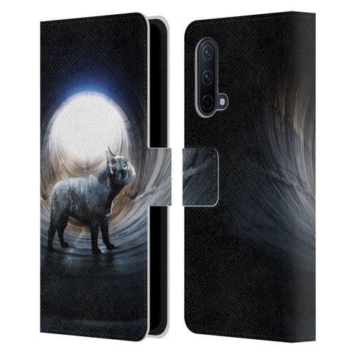 Klaudia Senator French Bulldog Lost Leather Book Wallet Case Cover For OnePlus Nord CE 5G