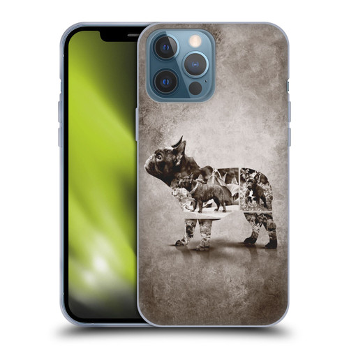 Klaudia Senator French Bulldog Vintage Soft Gel Case for Apple iPhone 13 Pro Max