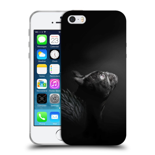 Klaudia Senator French Bulldog Angel Soft Gel Case for Apple iPhone 5 / 5s / iPhone SE 2016