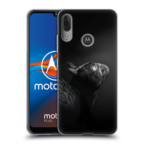 Klaudia Senator French Bulldog Angel Soft Gel Case for Motorola Moto E6 Plus