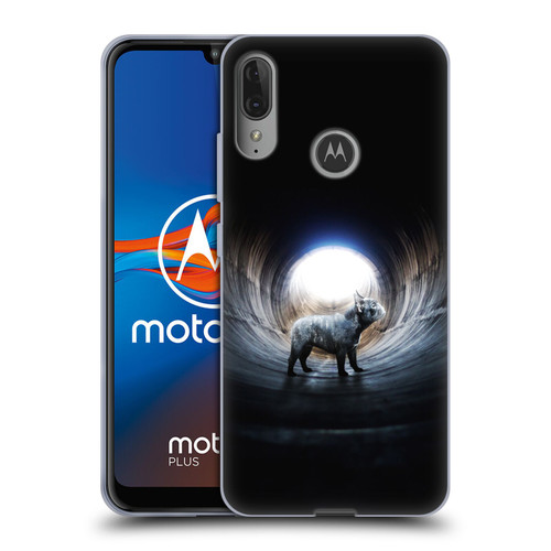 Klaudia Senator French Bulldog Lost Soft Gel Case for Motorola Moto E6 Plus