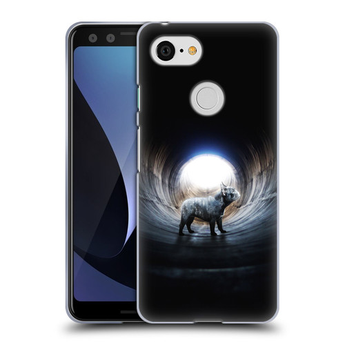 Klaudia Senator French Bulldog Lost Soft Gel Case for Google Pixel 3