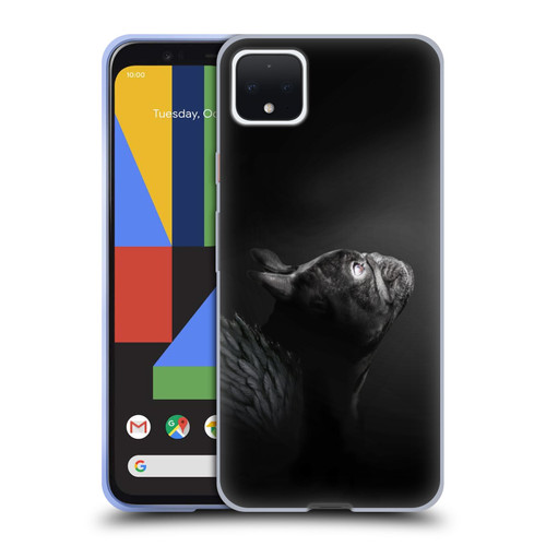 Klaudia Senator French Bulldog Angel Soft Gel Case for Google Pixel 4 XL